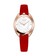 Ring & Knot 2 Hands Quartz Leather Watch 