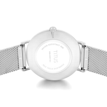 Nordic Tale三針石英不鏽鋼腕錶 