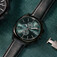 Modernist計時石英皮革腕錶