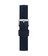 16 mm Navy Blue Smooth Leather Watch Strap