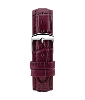 Montella 16 mm Purple Leather Watch Strap