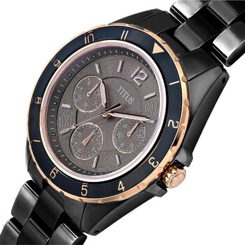 Perse Multi-Function Quartz Stainless Steel Watch 