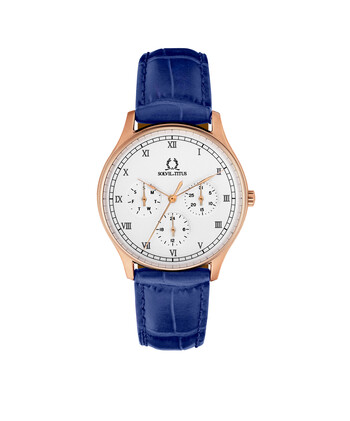 Classicist Multi-Function Quartz Leather Watch (W06-03257-004)