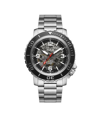 The Cape 3 Hands Mechanical Stainless Steel Watch 
