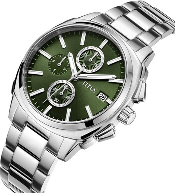 Modernist計時石英不鏽鋼腕錶 (W06-03308-002)
