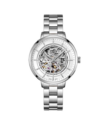 Enlight 3 Hands Automatic Stainless Steel Watch 